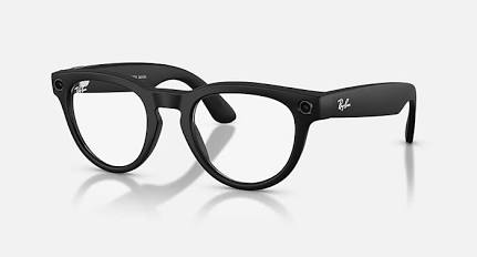 Ray-Ban Meta Headliner Style with Clear Lenses
